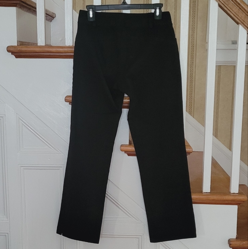 J.CREW Cotton Black Pants Size 4 - Picture 3 of 5